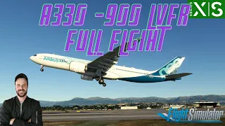 A330-900 By LVFR Full Flight Test KPNS-KTPA | XBOX