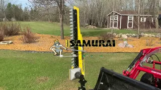 Sabre Samurai Hydraulic Trimmer Tractor Mounting