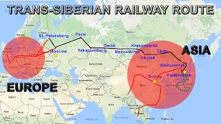 Trans-Siberian Railway Explained | Route, Map, Cities, Countries