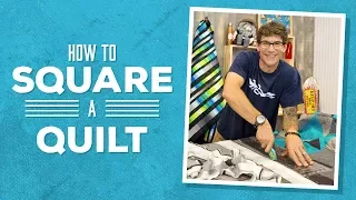 Learn How to Square A Quilt with Rob!