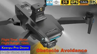 Keerpu Pro Obstacle Avoidance 3-Axis Gimbal EIS 8K Drone – Just Released !
