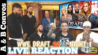 WWE Draft 2021 Night 1 - LIVE REACTION | Smackdown 10/1/21