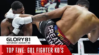 The Top Knockouts from GLORY 81 Fighters!