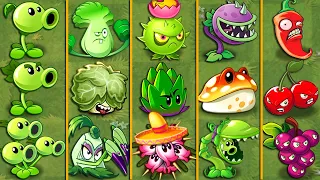 PvZ 2 Discovery - The Supreme Power Of Plants Evolution - Who 's NOOB & PRO Plant?