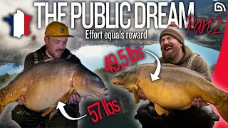 BIG FRENCH PUBLIC CARP - Effort equals Reward! | The Public Dream - Part 2