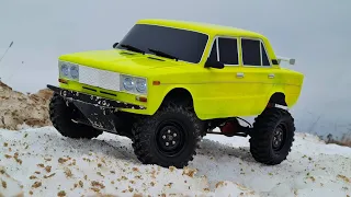 From DRIFT to SUV! ... VAZ 2106 on a homemade chassis! ...RC OFFroad 4x4