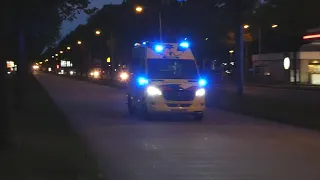 [24-4-2022] Ambulance 06-158 A1 naar het MST