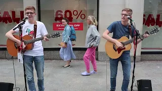 16 Year Old Irish Twins Luke & Jamie Regan with Ed Sheerans "Thinking Out Loud"