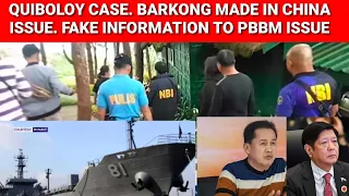 QUIBOLOY UPDATE. MADE IN CHINA ISSUE. FAKE INFORMATION TO PBBM. LIVE REACTION VIDEO..