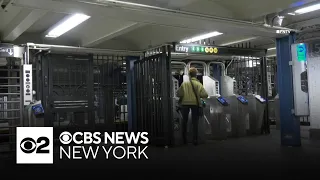 NYPD officer assaulted by subway fare evasion suspect, police say