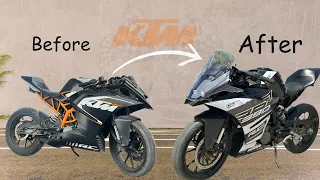 केवल 10000 का खर्चा / "KTM RC 200 Wrap Transformation | WrapsStudio"