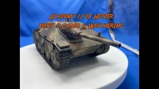 Academy 1/35 Hetzer Part 2 Build