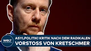 MIGRATION: Asylpolitik? "Wir stehen vor einem Kollaps!" Heftige Kritik nach Vorstoß von Kretschmer