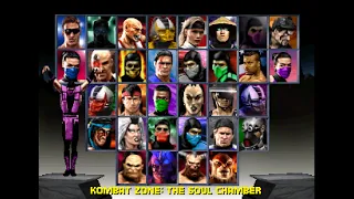 Mortal Kombat Trilogy--peleando en la primera fila de combate