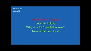 Let's fall in love - Ella Fitzgerald - JAZZ KARAOKE Key: Ab
