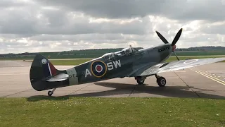 T.IX Spitfires PT462 and PV202 - IWM Duxford - 14th April 2022