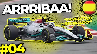 F1 MOBILE RACING 22 - MODO CARREIRA - GP DA ESPANHA - ¡EL CHUPA CABRA! - EP. 4