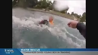 Swift water training turns into actual rescue