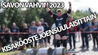 Savon Vahvin 2023 vahvamieskilpailun kooste