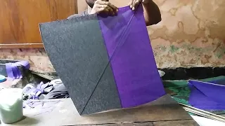 SEE LIVE KITES MAKING AT ALLAHABAD BY SOMEN GHOSH