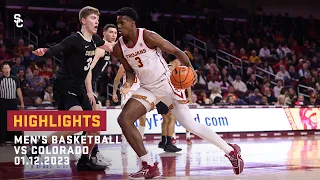 Men's Basketball - USC 68, Colorado 61: Highlights (1/12/23)