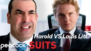 Louis Litt VS Harold | Harold Faces Louis | Suits