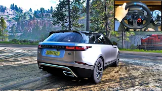 Range Rover Velar Off-Road & Driving - Forza Horizon 5 - Logitech G29