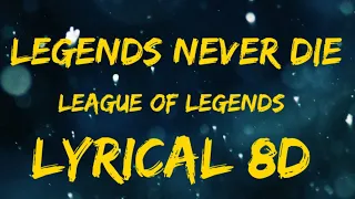 Legends Never Die (ft. Against The Current) [Lyrical 8D] | League of Legends| 8D Music for creators