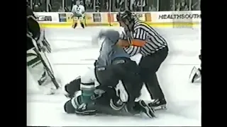 Mighty Ducks - Stars rough stuff 3/13/98