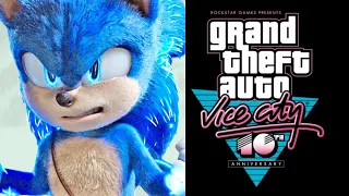 Sonic The Hedgehog Skin Mod For GTA Vice City Android. |