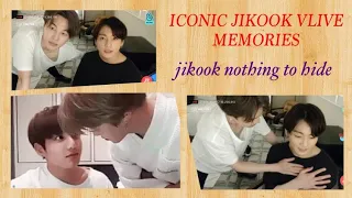 Jikook being obvious  in vlive Jikook moments