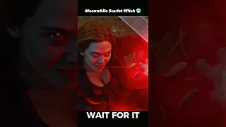 Scarlet witch vs Thanos 🥶 Avengers endgame #shorts#scarletwitch#captainmarvel#avengers#marvel