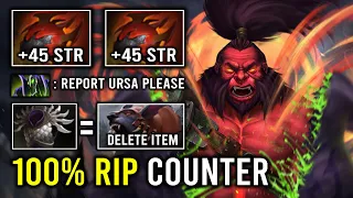 How to Make Hard Counter Delete His Items with 1 Shot Chop Down +120 HP Regen Max STR Axe Dota 2