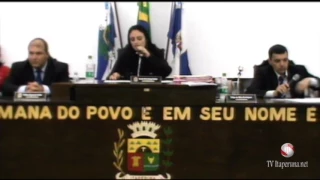 Reunião da Câmara de Vereadores de Itaperuna dia 21 06 2017 .