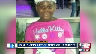 Family gets justice after girl's murder