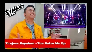 Vanjoss Bayaban | You Raise Me Up | The Voice Kids Finale | CK Reaction