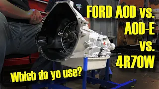 Ford Automatic Overdrive vs AODE vs 4R70W Episode 437 Autorestomod