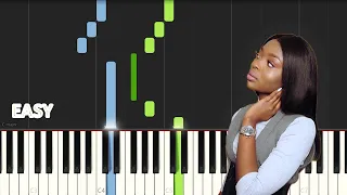 Shaddaï Ndombaxe - Il N'y a Que Toi | EASY PIANO TUTORIAL BY Extreme Midi