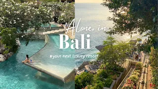 Bali solo travel vlog🇮🇩: luxury resort in Bali ALONE?! | Ayana resort review, travel tips