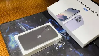 РАСПАКОВКА IPHONE 11 128 ЗА 28000 ТЫСЯЧ // ЯНВАРЬ 2023 // ПОКУПКА АЙФОНА НА ОЗОН