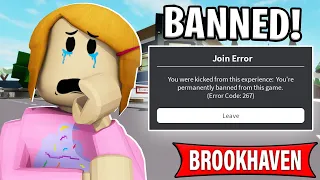 We Got BANNED In Brookhaven!