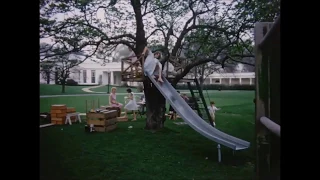 White House Rose Garden, ca. 4 April 1963