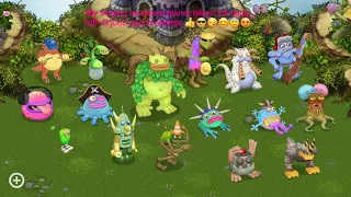 My singing monsters planet island full song with G’joob and costumes