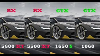 RX 5600 XT vs RX 5500 XT vs GTX 1650S vs GTX 1060 | Test in 7 Games | FHD
