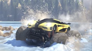 Spintires 2014 Mods - Koenigsegg One:1 Big Tire - Monster Truck #3 {HD}