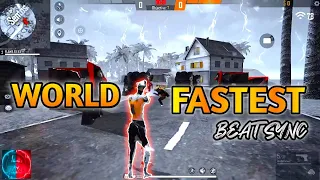 World's Fastest Beat Sync Free Fire Montage Ever // chikni chameli