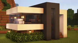 ASTHETIC MODREN HOUSE BUILD || MINECRAFT|| TUTORIAL