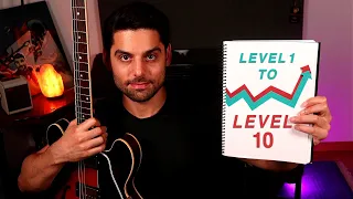 10 LEVELS OF SOLOING OVER JAZZ CHORD CHANGES : What to do in Order