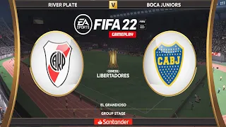 FIFA 22 - River Plate vs Boca Junior - Copa Libertadores 2022 | PS5 Gameplay