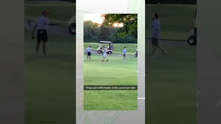 Have You Ever Seen a Fight On a Golf Course Before? 😂